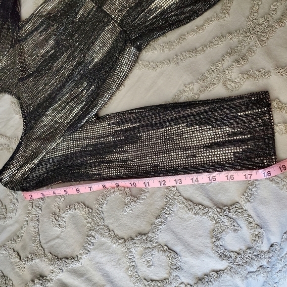 BABEL Black and Gold Dress size medium Smoke free home - Picture 7 of 12